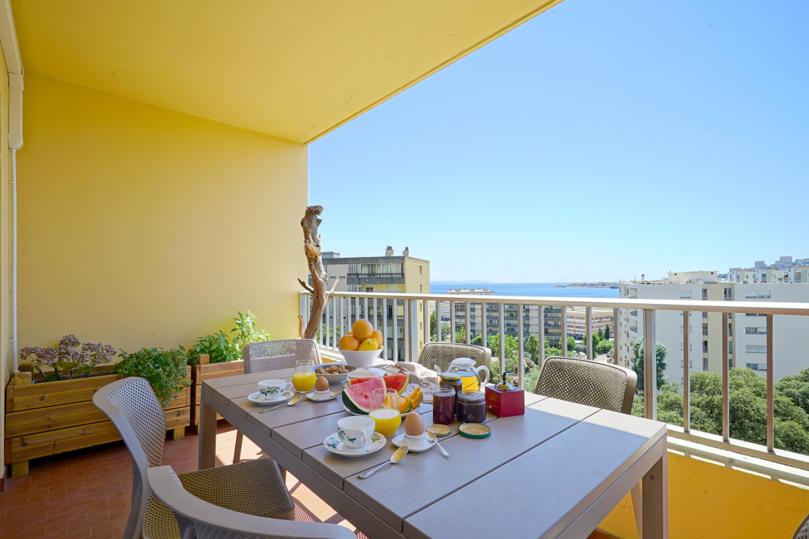 T2 avec Terrasse et vue mer secteur Pietralba - Photo #7