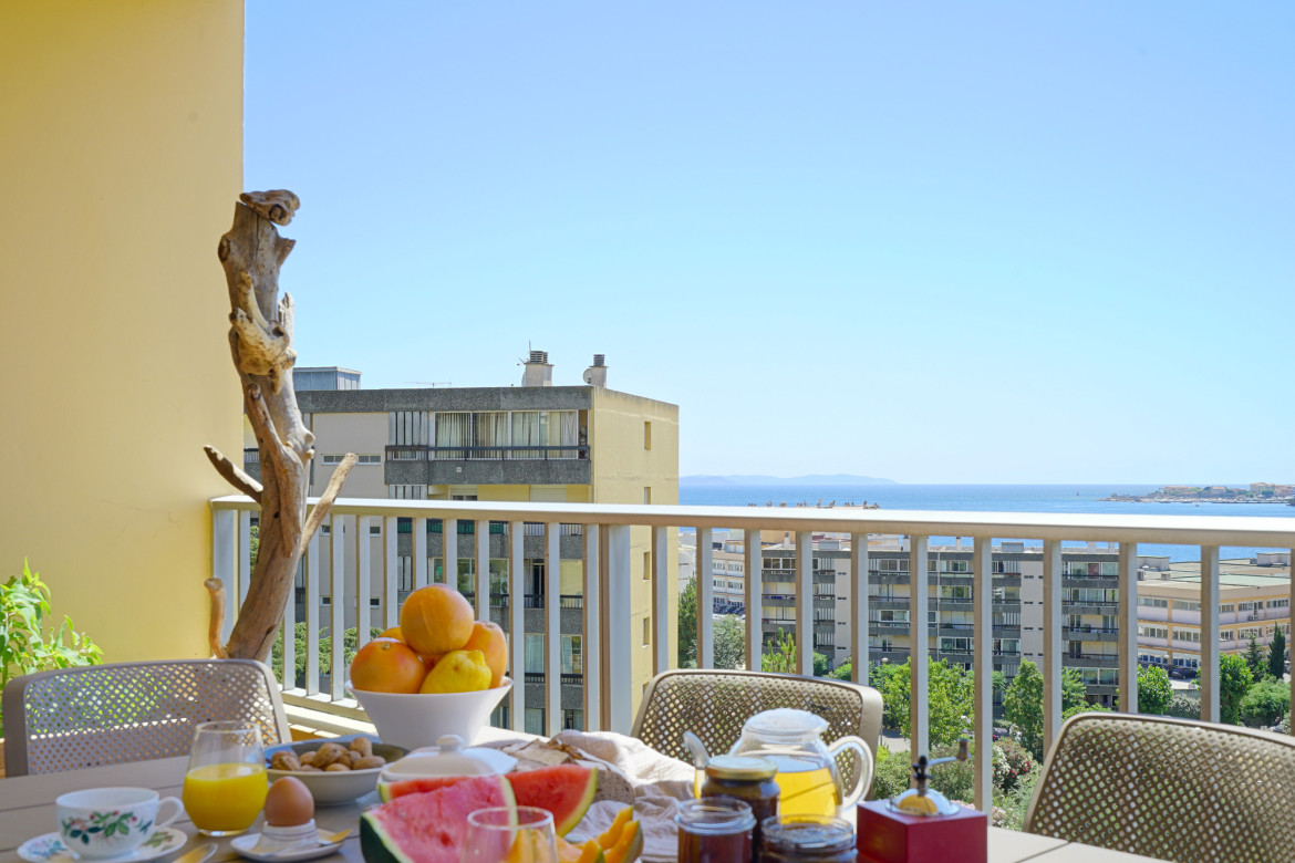 T2 avec Terrasse et vue mer secteur Pietralba - Photo #2