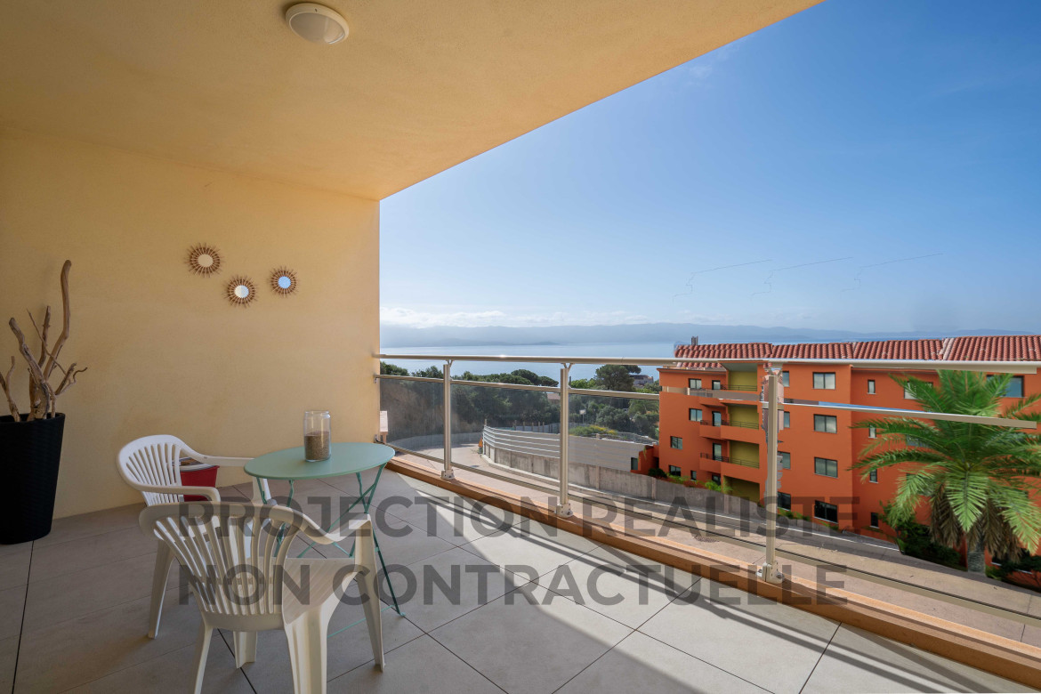 T1 38m2 immeuble récent Santa Lina - Photo #11