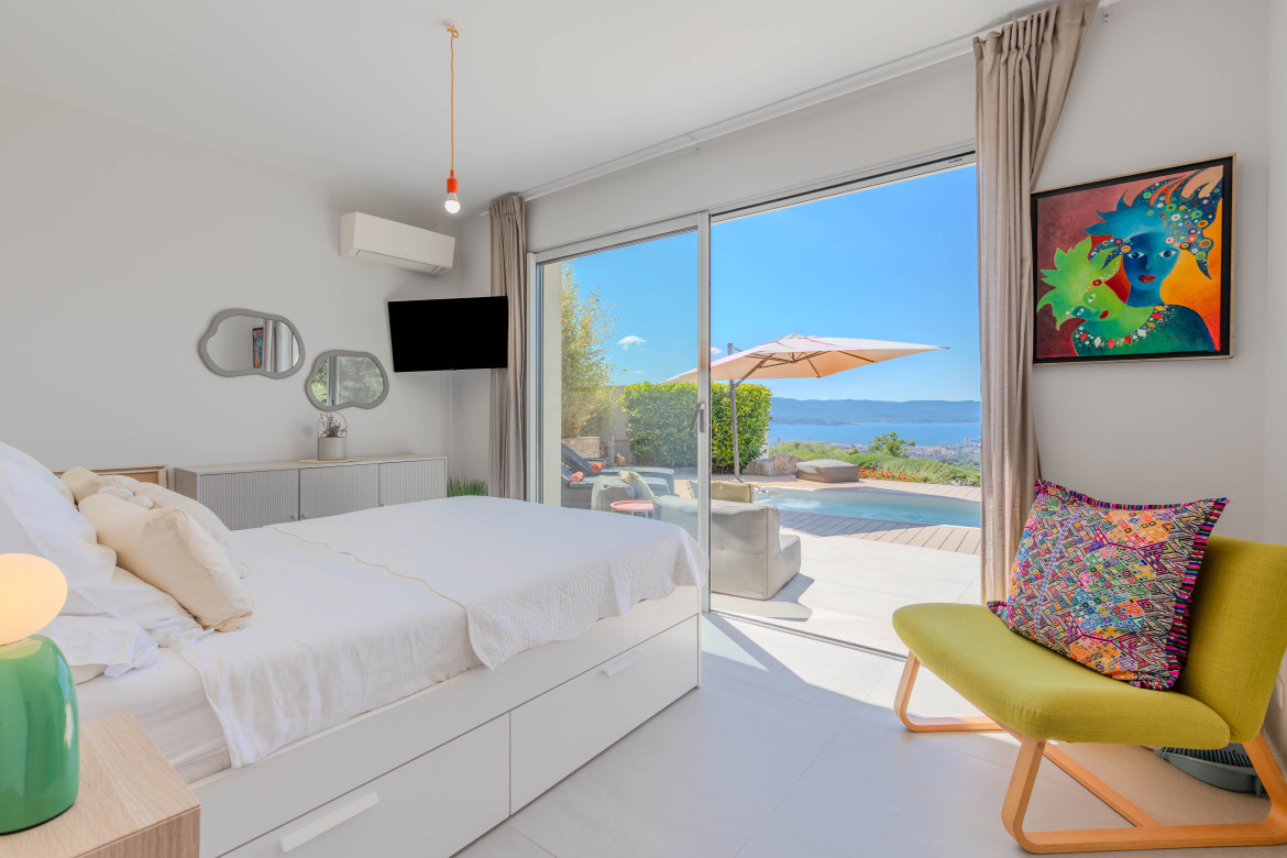 Villa moderne surplombant Ajaccio, vue imprenable - Photo #7