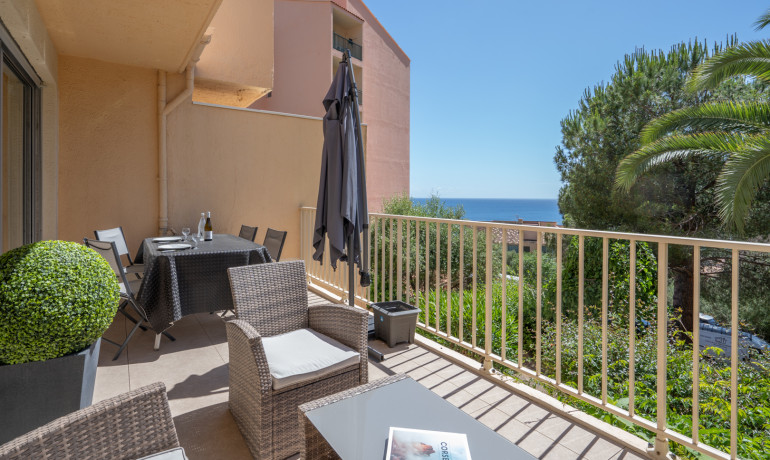 Ventes - T1/2 avec terrasse et vue mer, proche plages - T1 - AJACCIO